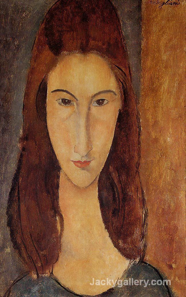 Jeanne Hebuterne II by Amedeo Modigliani paintings reproduction